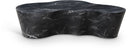 Monza Concrete And Fiberglass Indoor / Outdoor Patio Coffee Table - Black