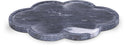 Rimini Genuine Marble Clover Shaped Tray - Black
