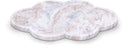 Rimini Genuine Marble Clover Shaped Tray - Brown