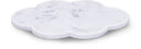 Rimini Genuine Marble Clover Shaped Tray - White
