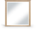 Astrid Solid Wood And Oak Veneer Mirror - Natural