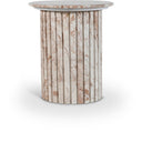 Genoa Marble End Table - Breccia
