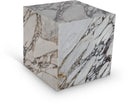 Bolzano Marble End Table - Viola