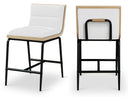 Viceroy Fabric Upholstered Counter Stool - Cream