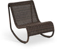 Antigua Wicker Outdoor Patio Rocking Chair - Brown