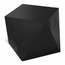 Gemma Stainless Steel End / Side Table - Black