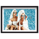 Best Friend Chica Duo - Framed Acrylic Art