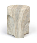 Olira Concrete And Fiberglass Indoor / Outdoor Patio Coffee Table - Travertine