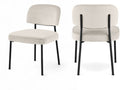 Zarelle Performance Fabric Upholstered Dining Chair - Cream