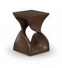 Jula Concrete Indoor/Outdoor End Table - Brown