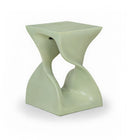 Jula Concrete Indoor/Outdoor End Table - Green