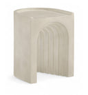 Avenda Concrete Indoor/Outdoor End Table - Beige
