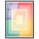 Neon Geo 5 | Acrylic Panel by Oliver Gal, view 21