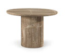 Rapallo 43" Concrete Indoor/Outdoor Dining Table - Beige