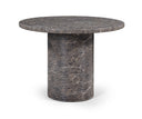 Rapallo 43" Concrete Indoor/Outdoor Dining Table - Brown
