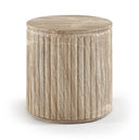 Catania Concrete Indoor/Outdoor End Table - Beige