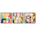 Palm Springs Abstract Set - With High-gloss Gel