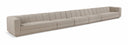 Modari 273.5" Fabric Upholstered 5pc. Modular Sofa - Beige