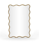 Foundry Iron Framed Mirror - Gold