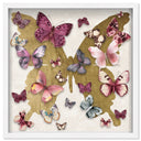 Butterfly Pins Merlot | Hand Embellished & Sculptural Gold Leaf Art by Oliver Gal, view 21