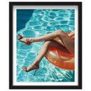 Glistening Pool Legs