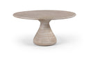 Sano 60" Concrete Indoor / Outdoor Dining Table - Travertine