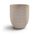 Florique 26.75" Indoor / Outdoor Concrete Planter - Travertine