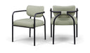 Serava Vegan Leather Upholstered Dining Chair - Mint