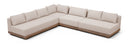 Solace 170.25" Olefin Performance Fabric 4pc. Modular Sectional - Beige