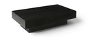 Plank Mango Wood Coffee Table - Black