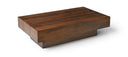 Plank Mango Wood Coffee Table - Brown
