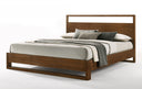 Berlin - Modern Walnut Bed