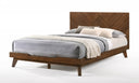 Soren - Modern Walnut Bed