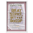 Great Service Check | Limited Edition by Oliver Gal