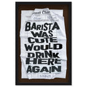 Barista Check | Limited Edition by Oliver Gal