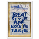 Expensive Check | Limited Edition by Oliver Gal