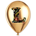 Gold Monogram Balloon by Oliver Gal, view 205