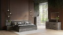 Ferrara - Modern Volcano Oxide Grey 4-Piece Bedroom Set