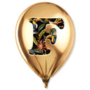 Gold Monogram Balloon by Oliver Gal, view 194