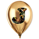 Gold Monogram Balloon by Oliver Gal, view 202