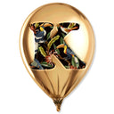 Gold Monogram Balloon by Oliver Gal, view 39