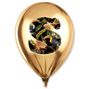 Gold Monogram Balloon by Oliver Gal, view 62