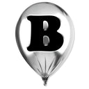 Silver Monogram Balloon by Oliver Gal, view 185