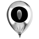 Silver Monogram Balloon by Oliver Gal, view 212