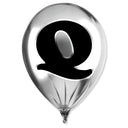 Silver Monogram Balloon by Oliver Gal, view 58