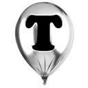 Silver Monogram Balloon by Oliver Gal, view 220