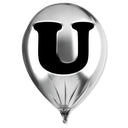 Silver Monogram Balloon by Oliver Gal, view 223