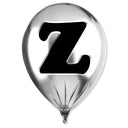 Silver Monogram Balloon by Oliver Gal, view 90