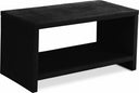 Cleo 31.5" Velvet Night Stand - Black