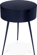Bali 16" Iron Side Table - Blue